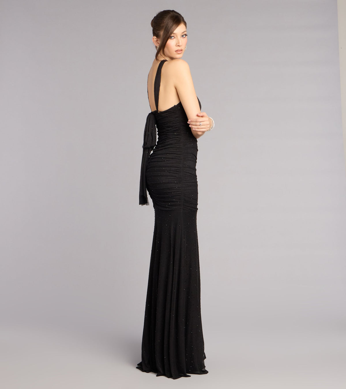 Brianne Mesh Convertible Formal Dress