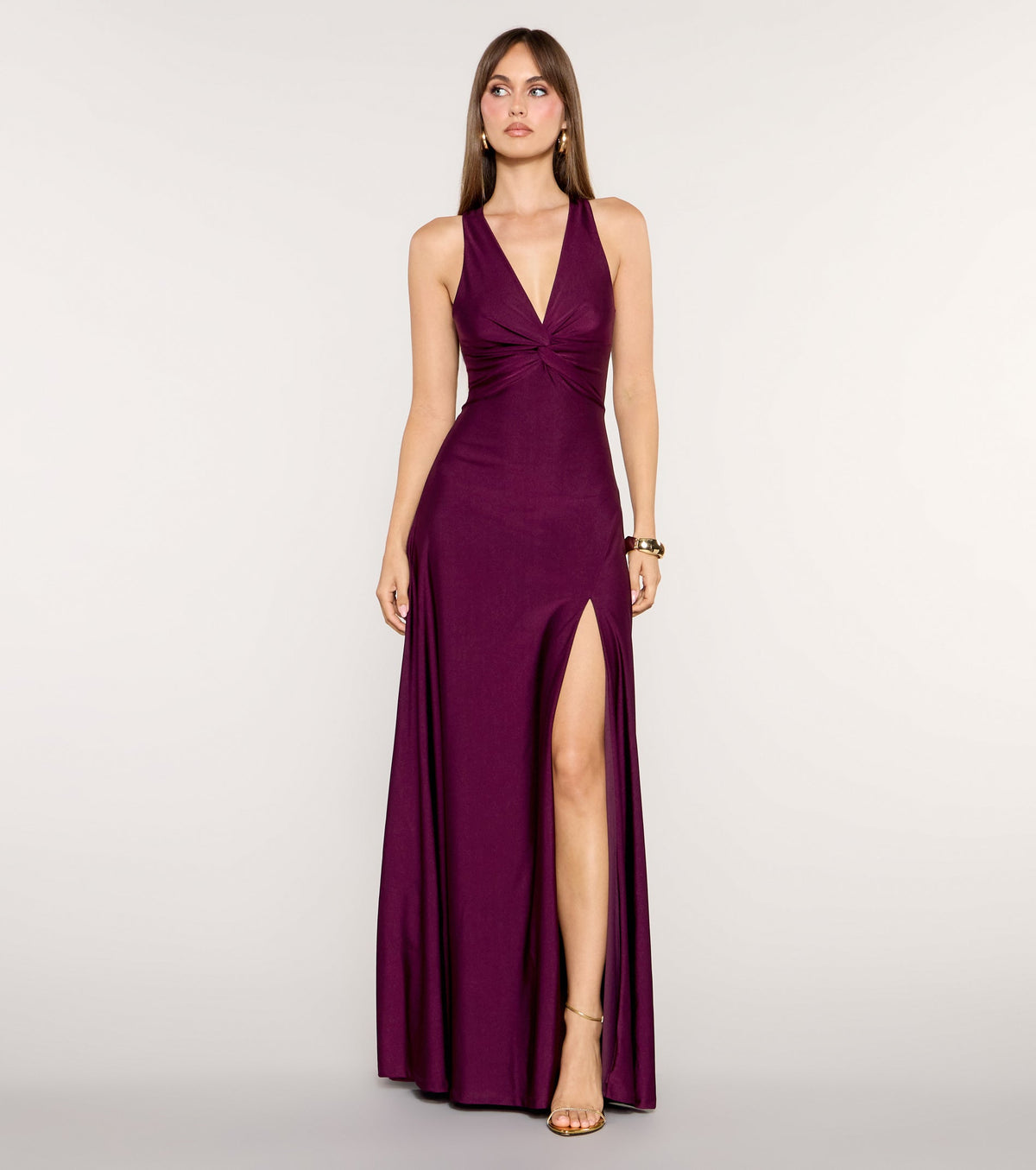 Twyla Sleeveless A-Line Formal Dress