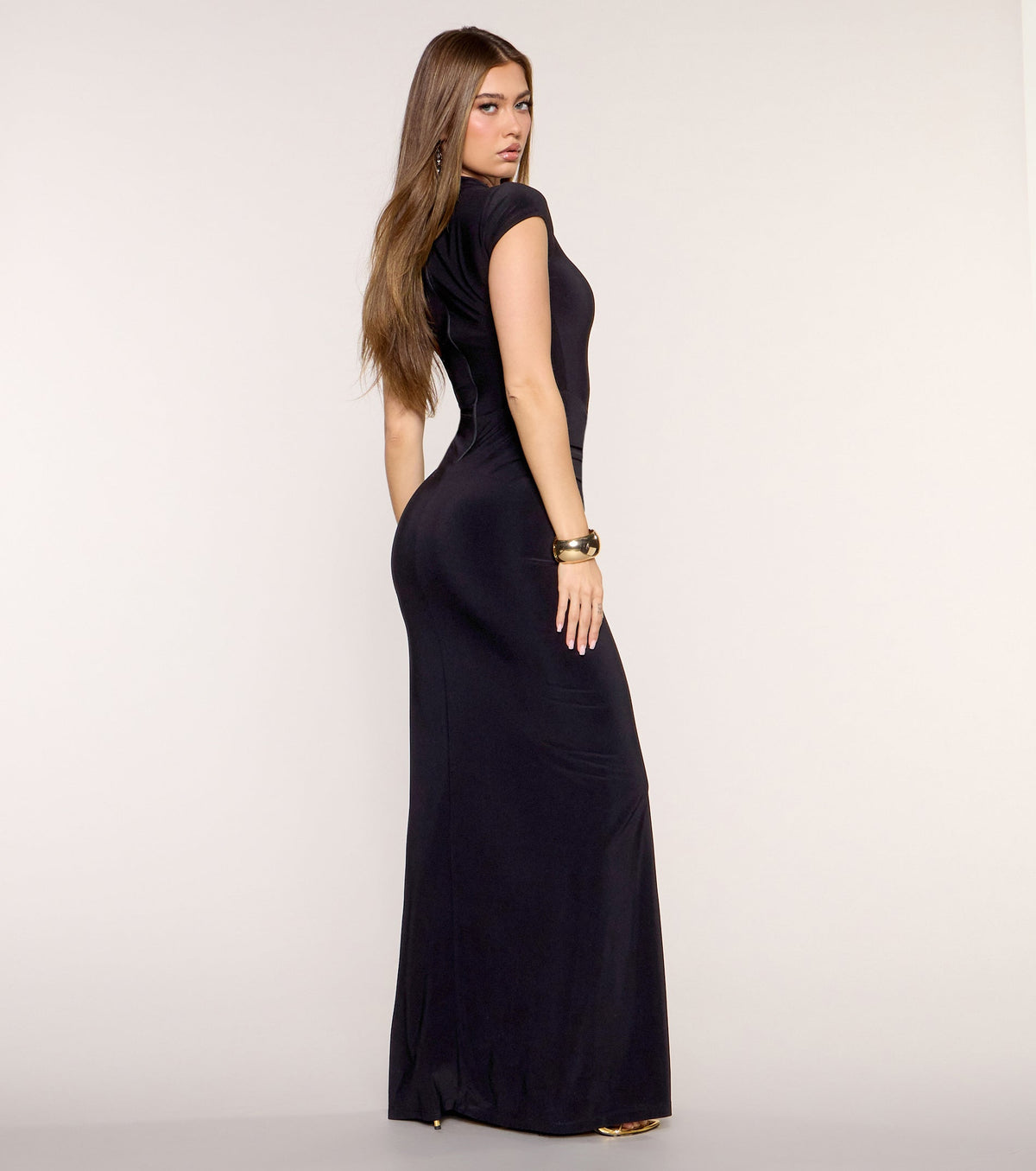 Avielle Short Sleeve Mermaid Formal Dress