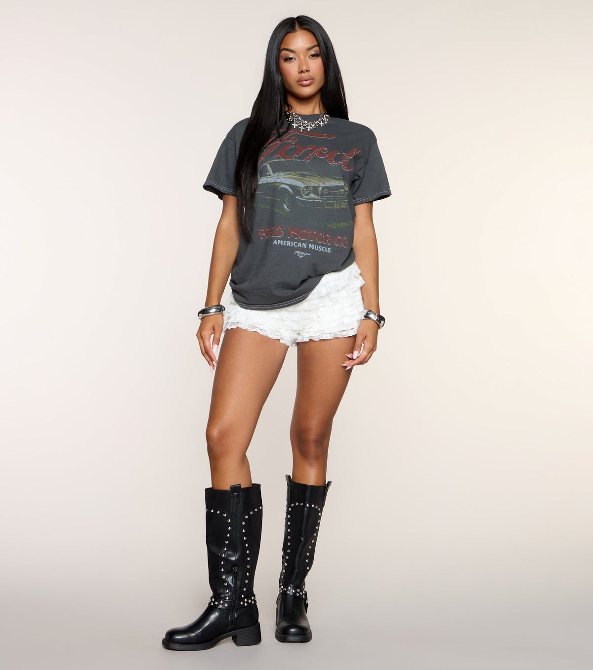Ford Motor American Muscle Graphic Tee
