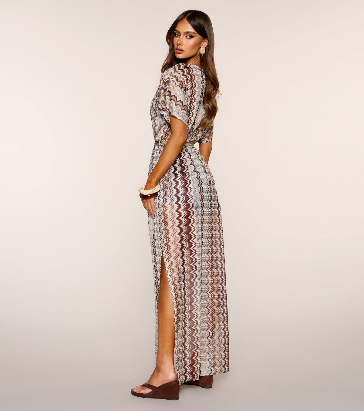 Coast Calling Printed Maxi Duster