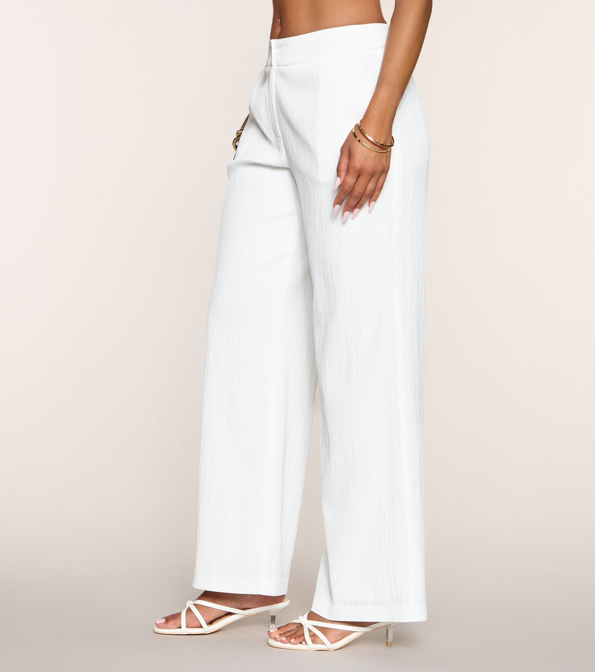 Chic Intentions Woven Trouser Pants