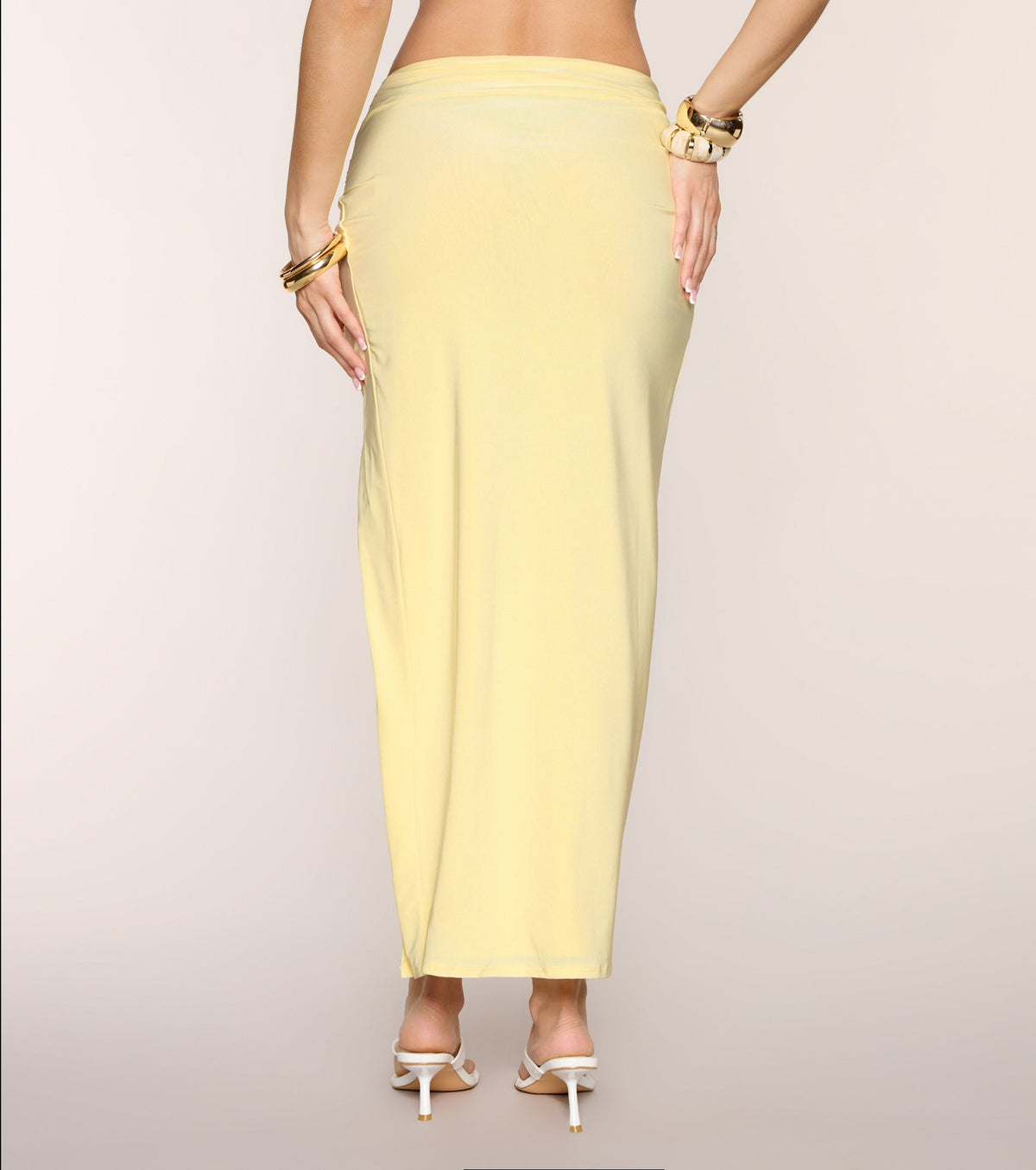 Poolside Priority Slit Maxi Skirt