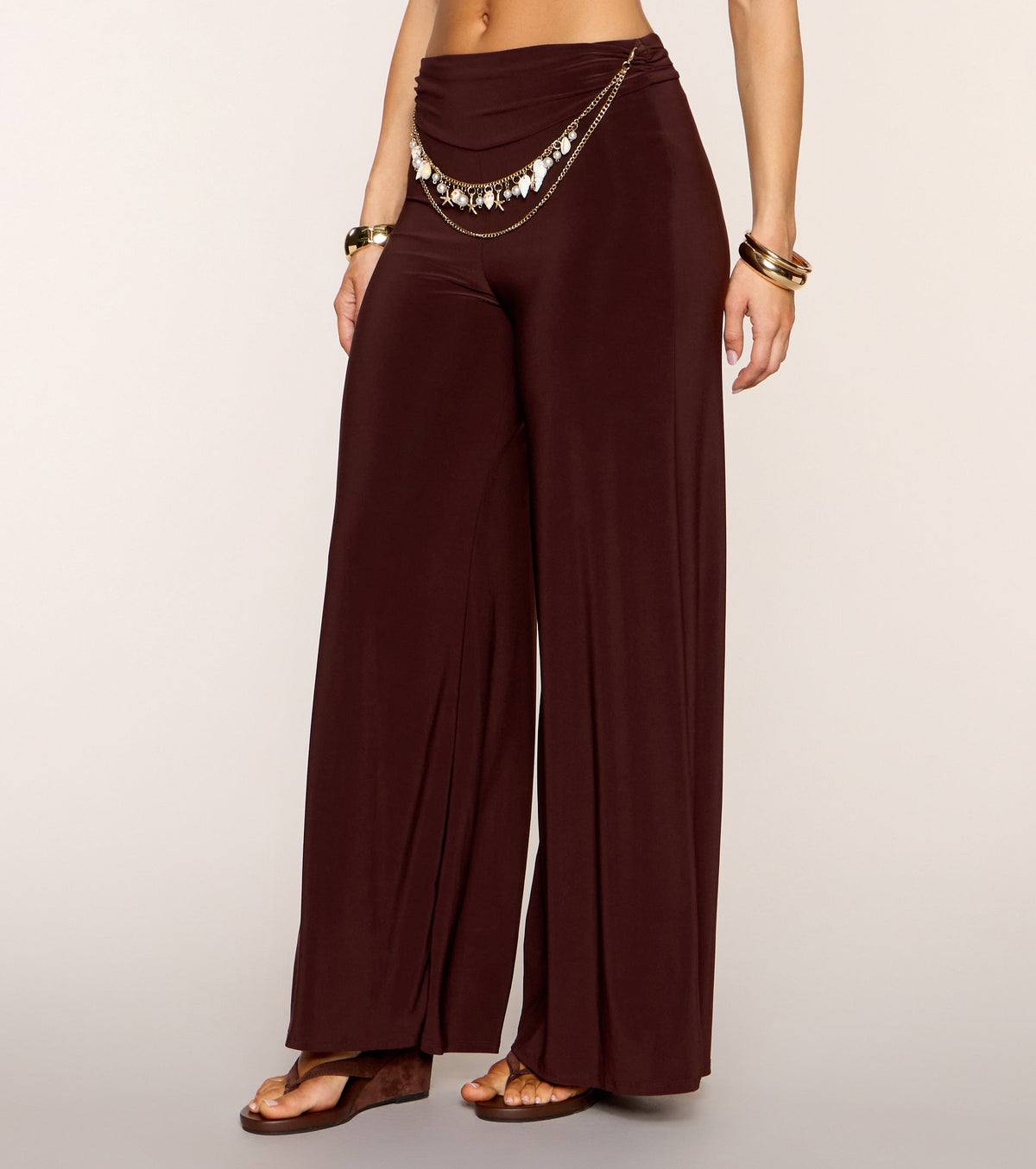 Shell Yeah Wide-Leg Pants