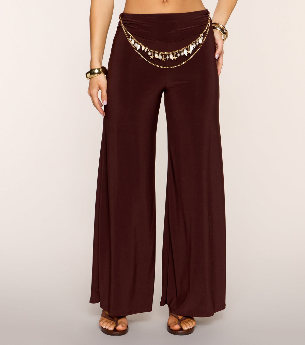 Shell Yeah Wide-Leg Pants
