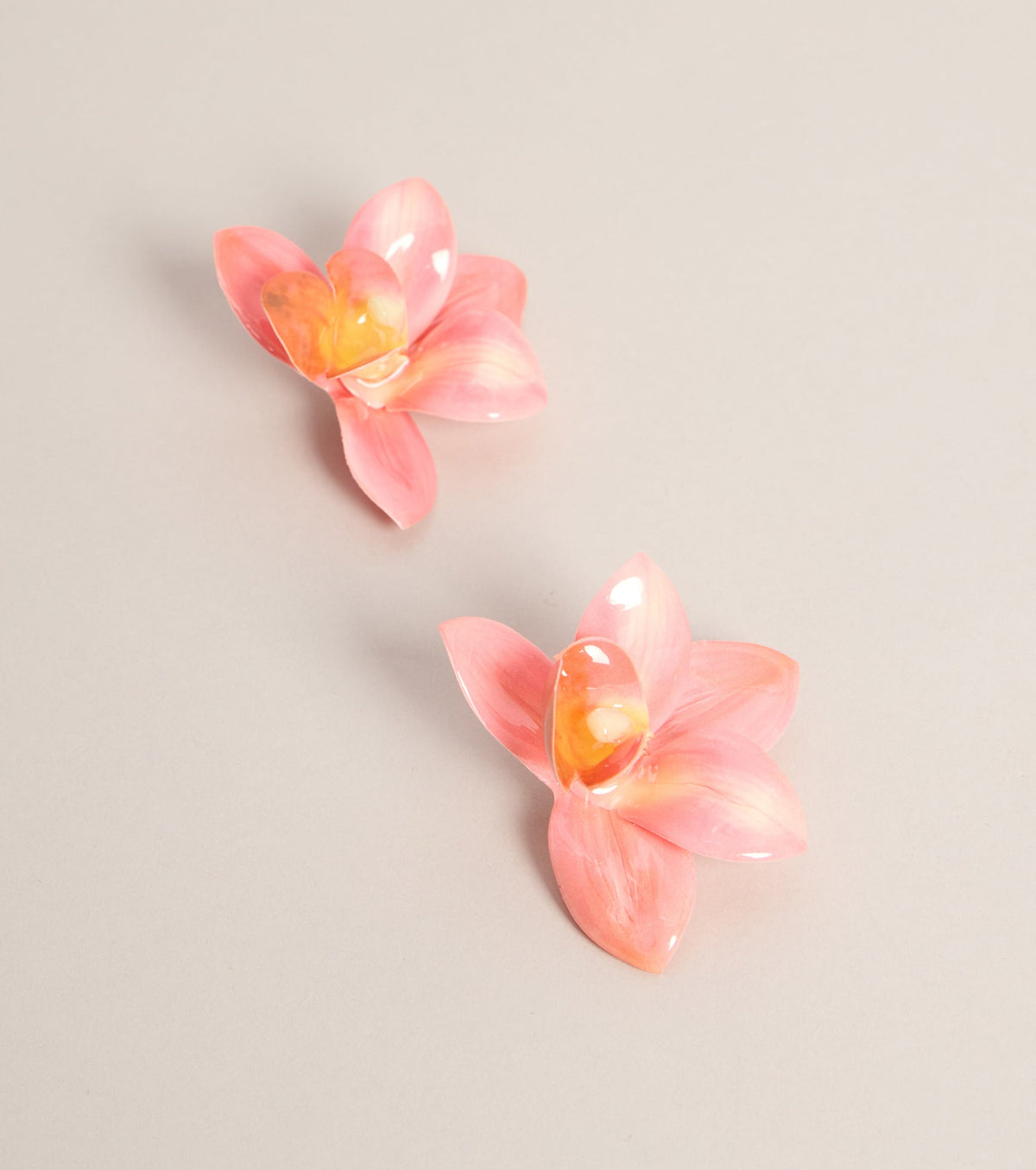 Vacay RSVP Tropical Flower Statement Earrings