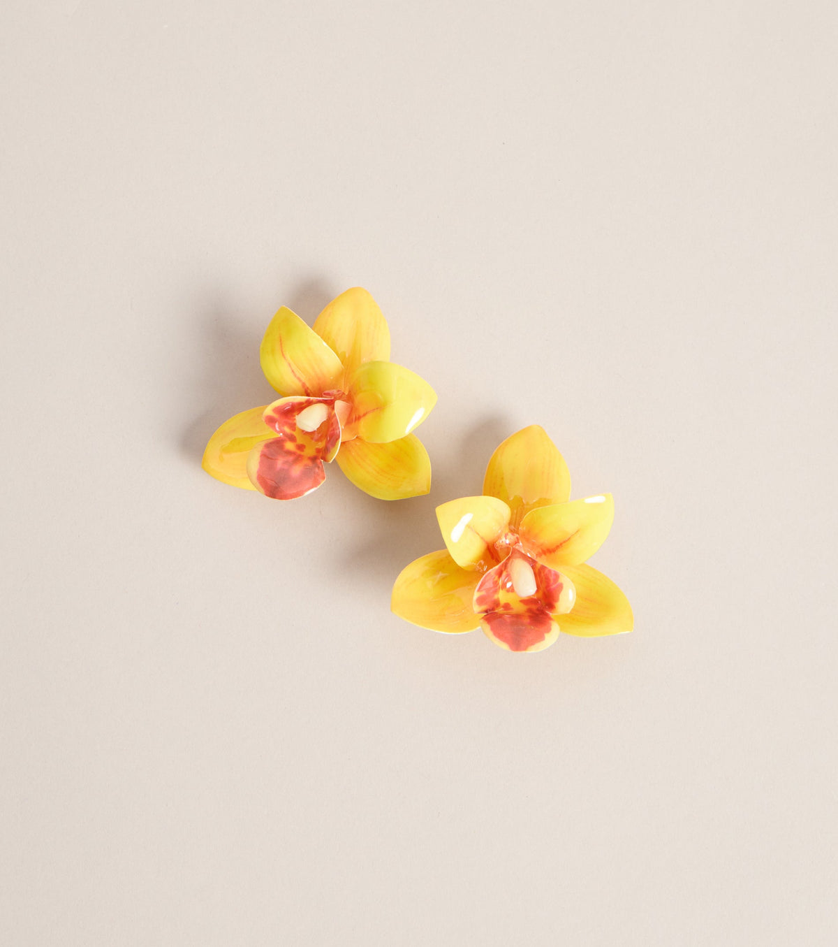 Tropical Soiree Flower Earrings