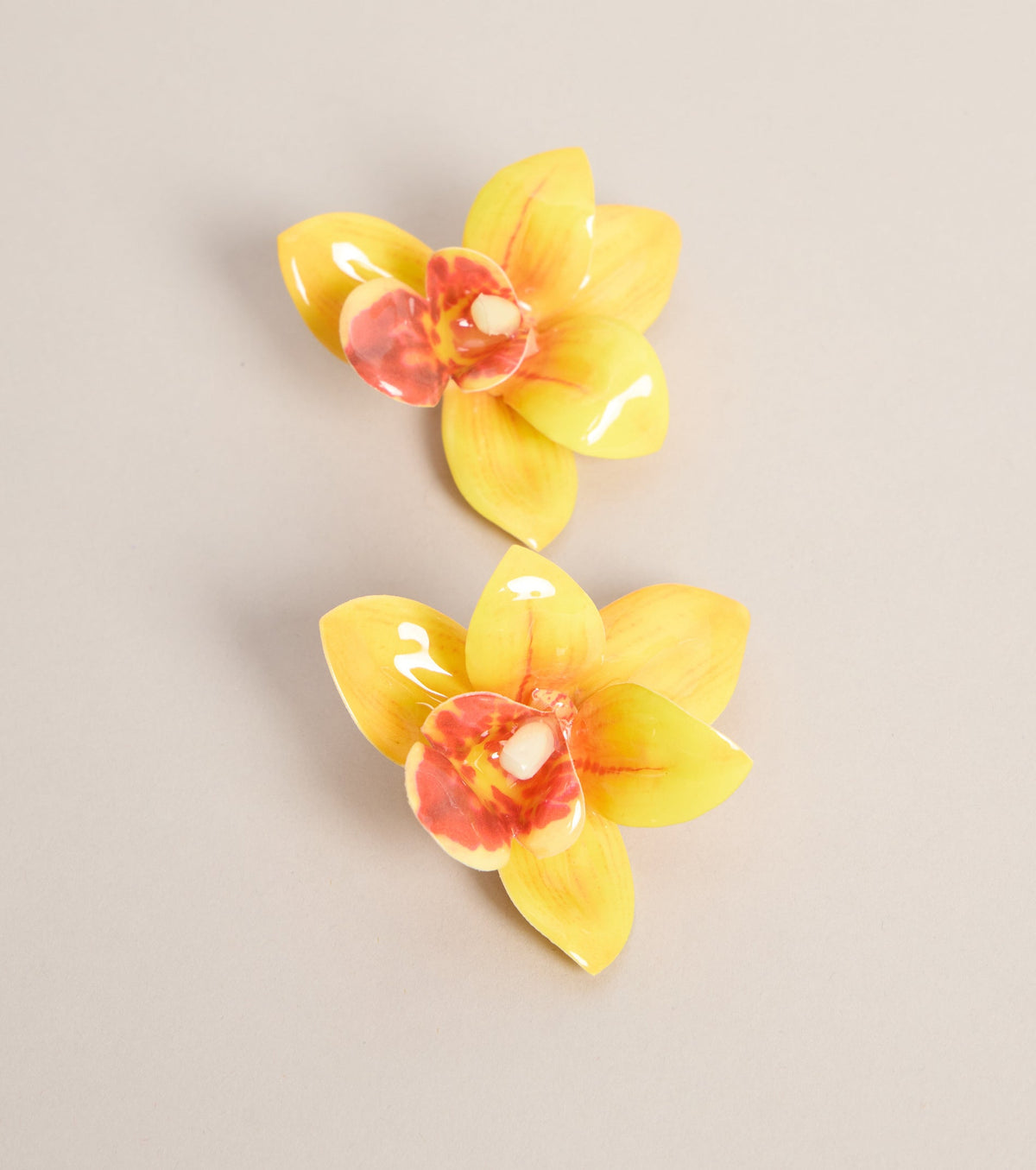 Tropical Soiree Flower Earrings