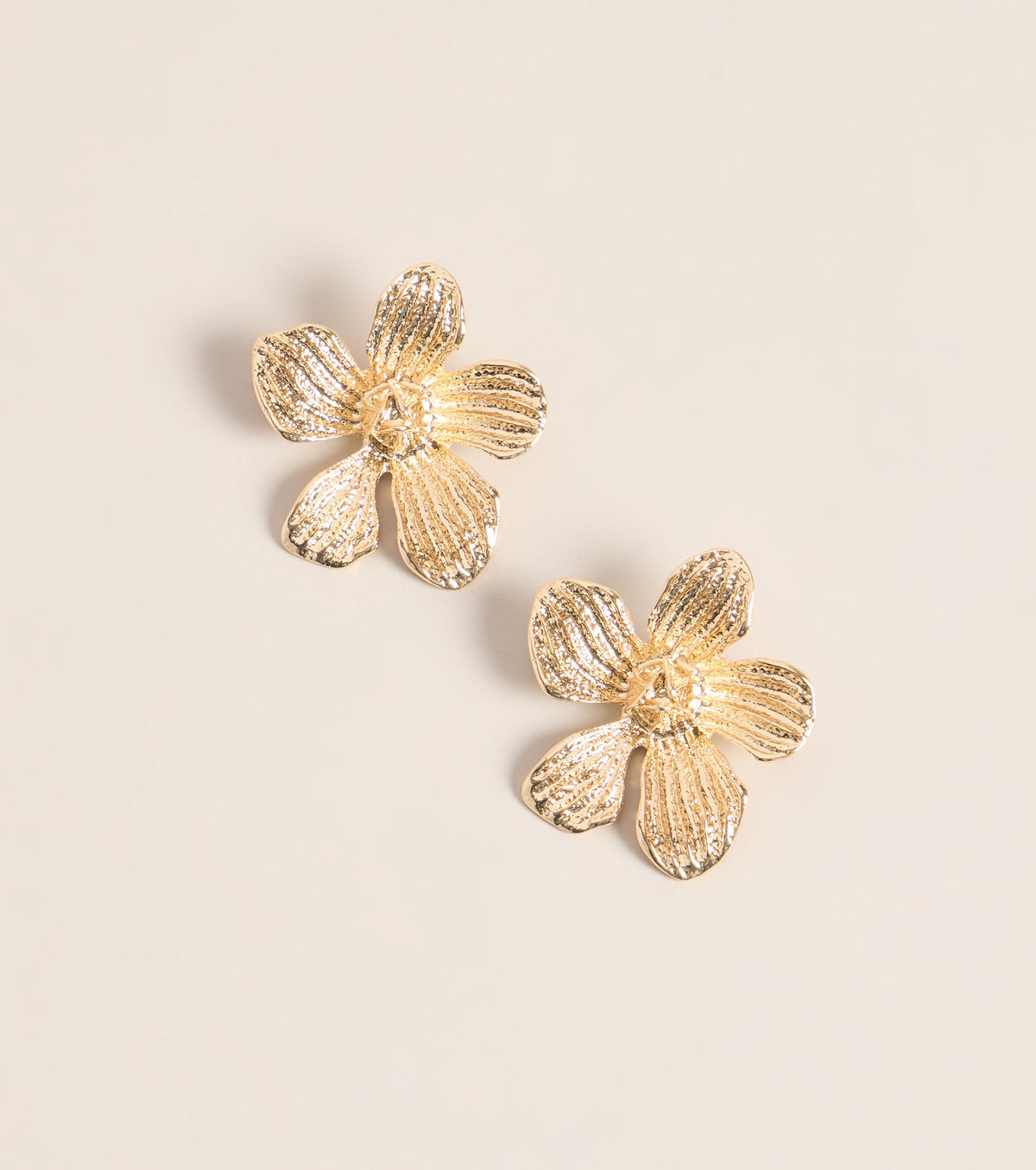 Statement Bloom Flower Stud Earrings