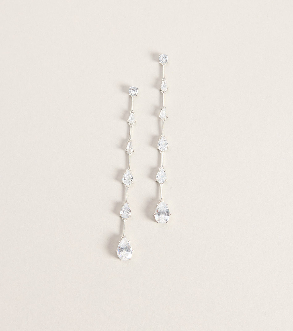 Chasing Sparkle Linear Earrings