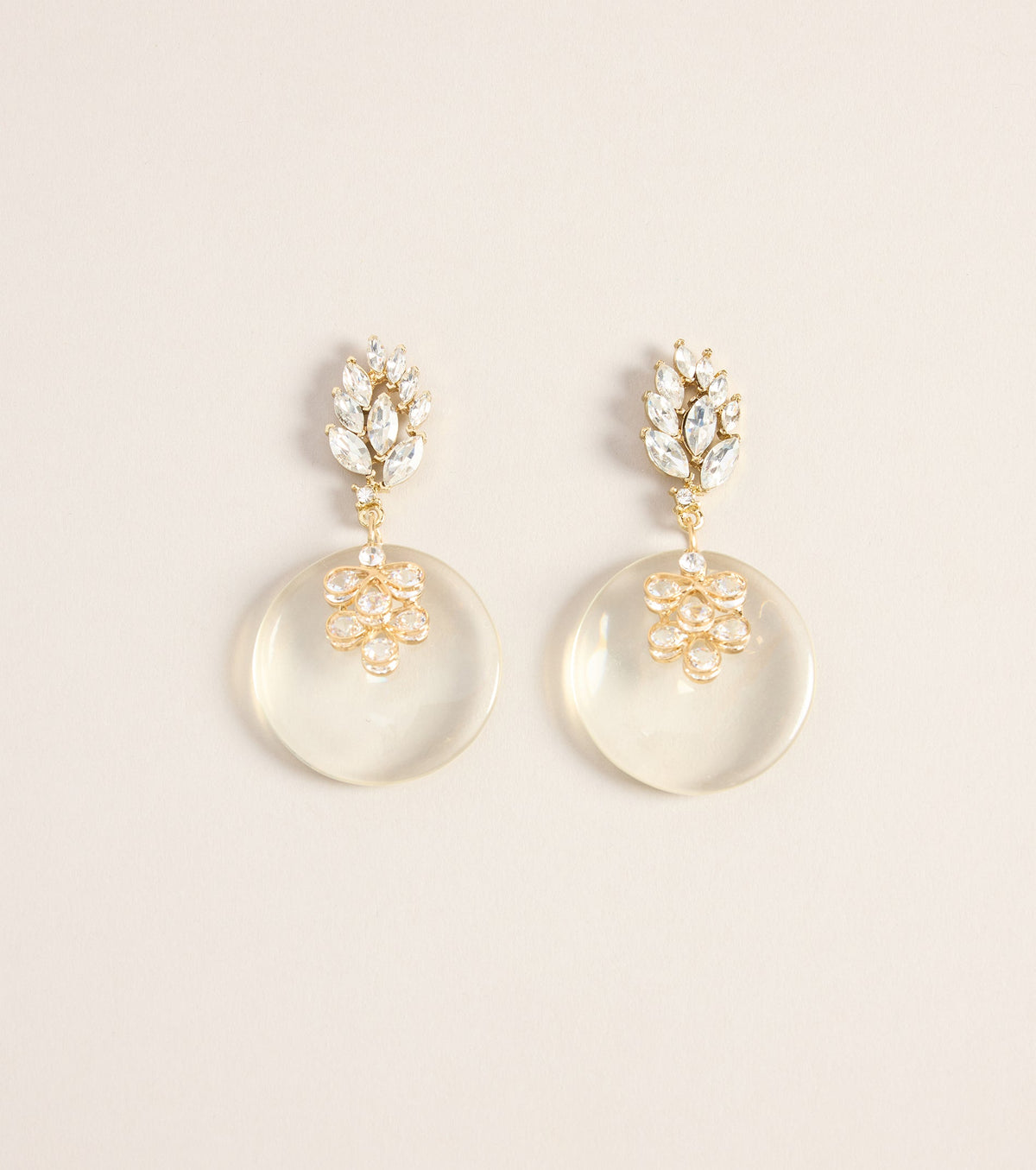 Always Glam Rhinestone Statement Earrings