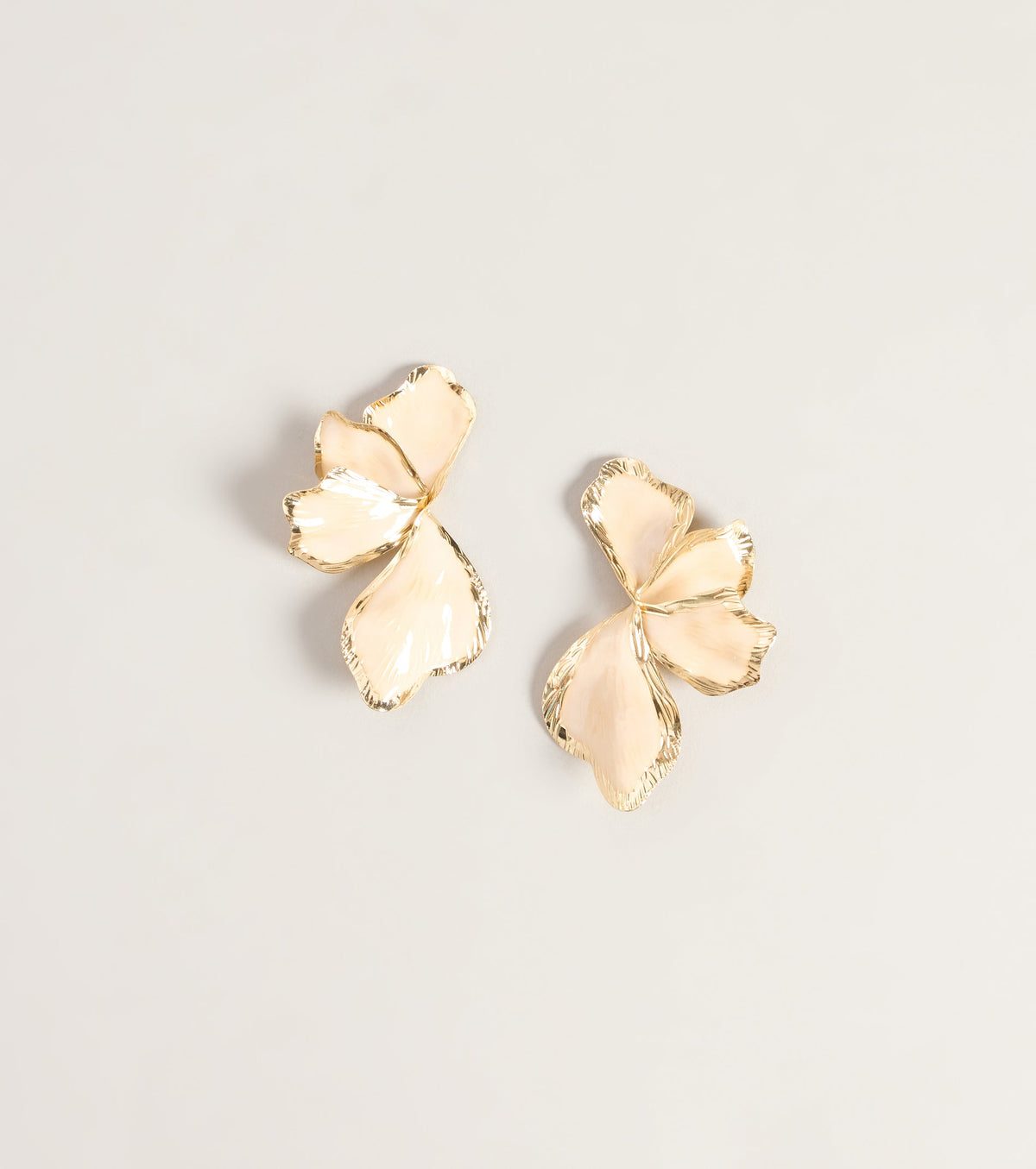 Petal Drama Statement Flower Earrings