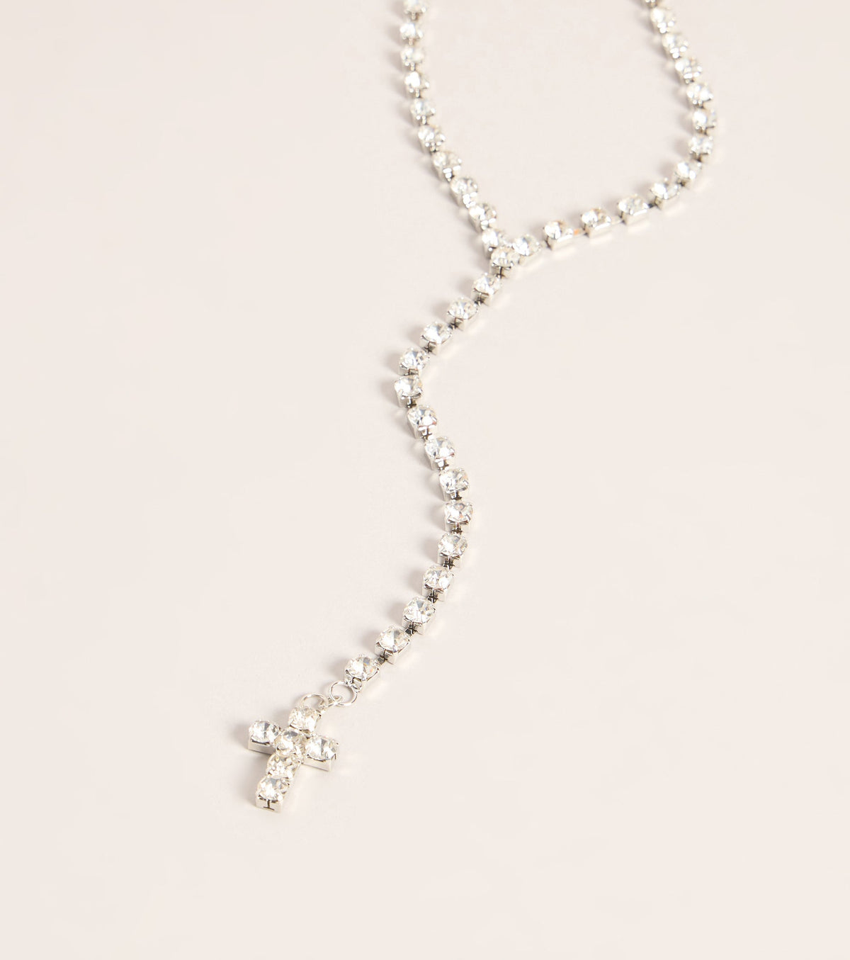 Blessed With Taste Rhinestone Necklace