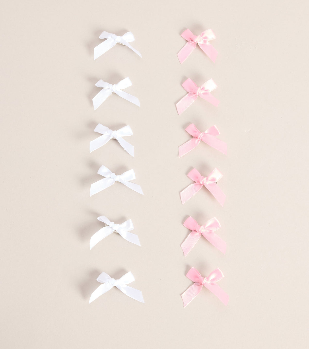 Bow Mood Mini Hair Clip Set