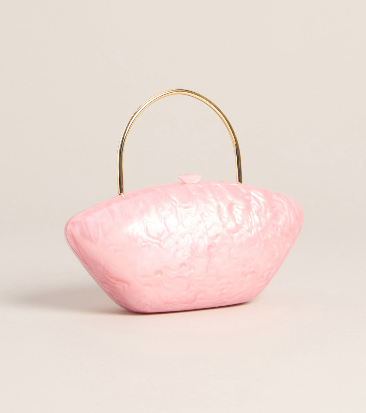 Late Reply Marble Top Handle Bag