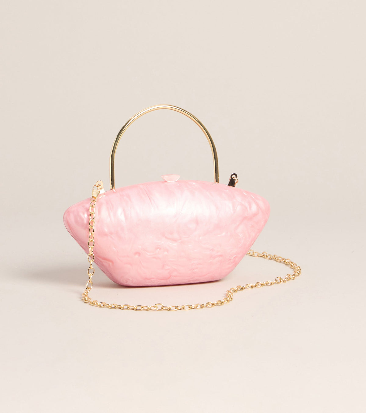 Late Reply Marble Top Handle Bag