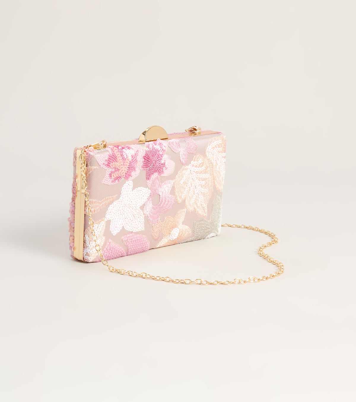 Garden Party Glam Floral Clutch