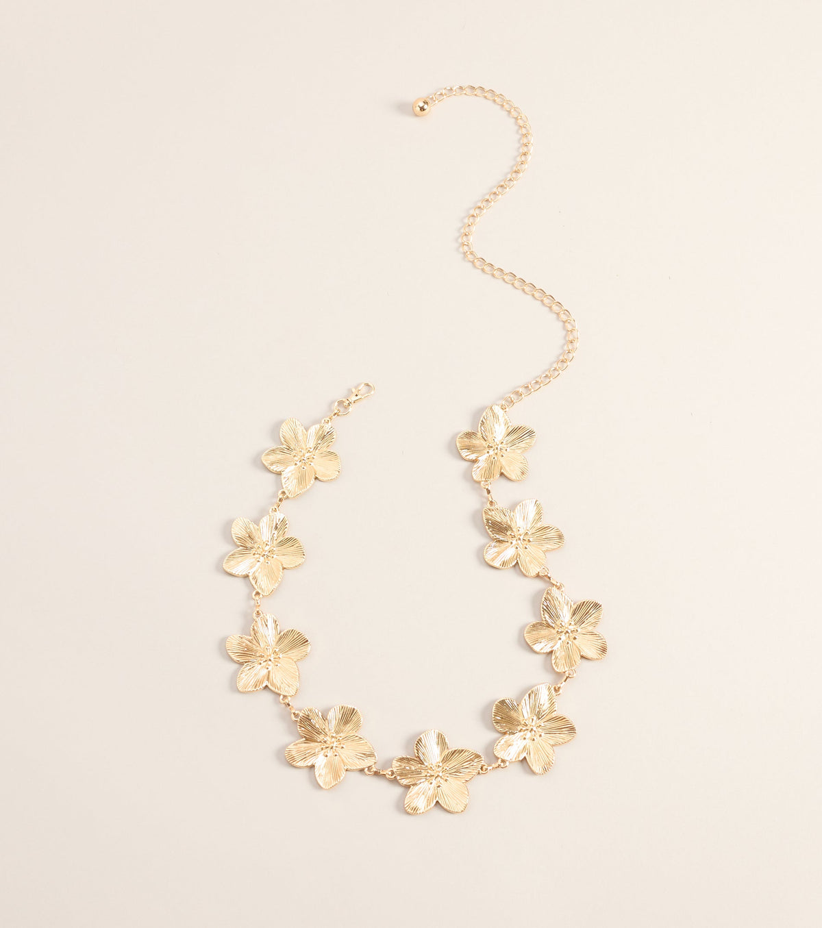 Lei It On Me Flower Chain Belt