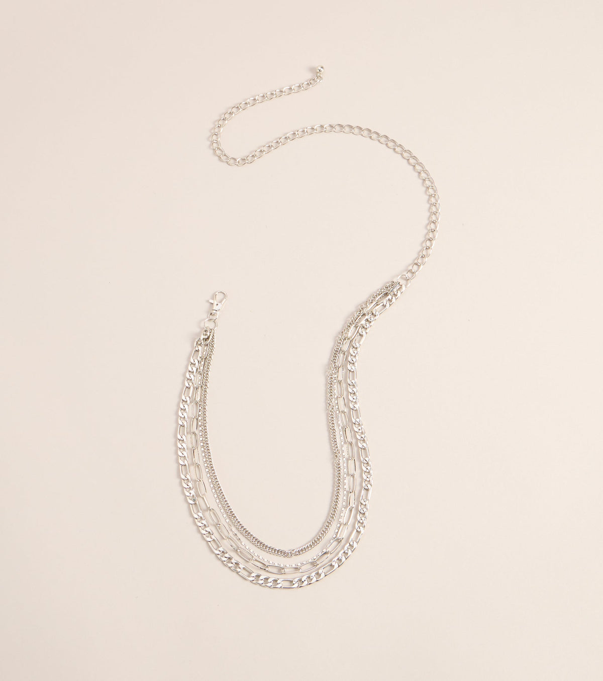 Linked To The Look Layered Chain Belt