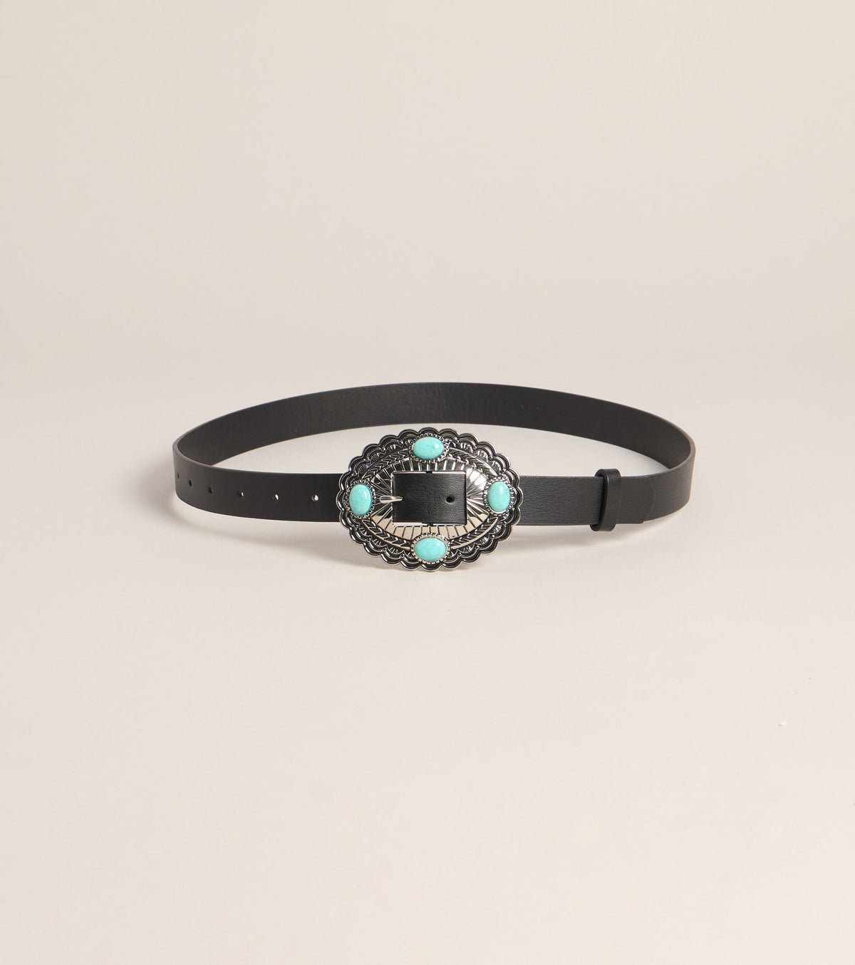Cool Girl Classic Stone Buckle Belt
