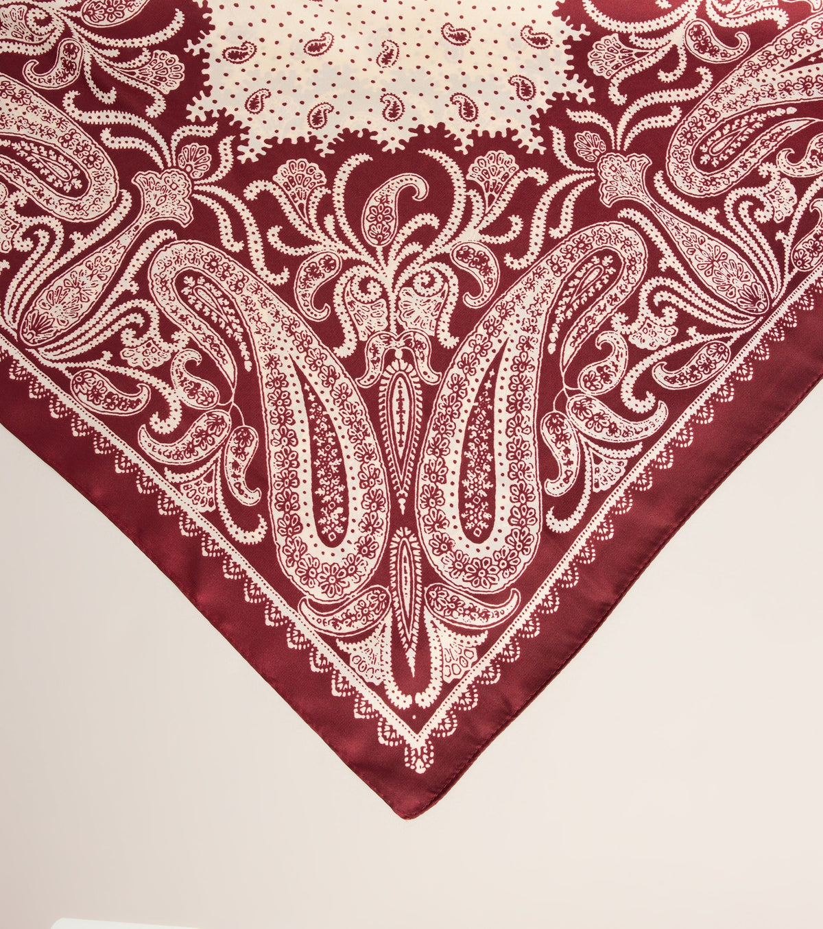 Style Switch Paisley Satin Scarf