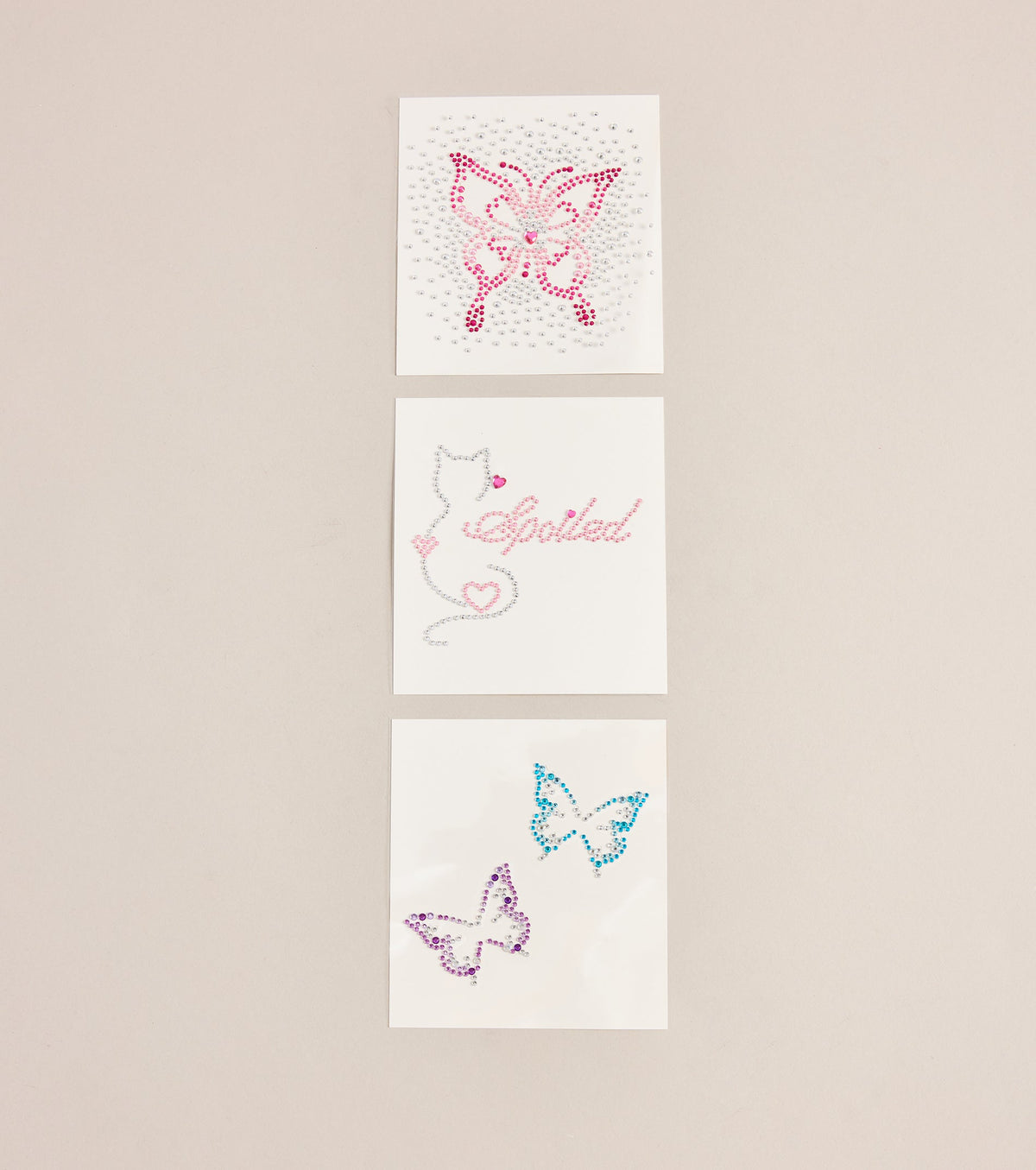 Flirty Little Details Rhinestone Stickers