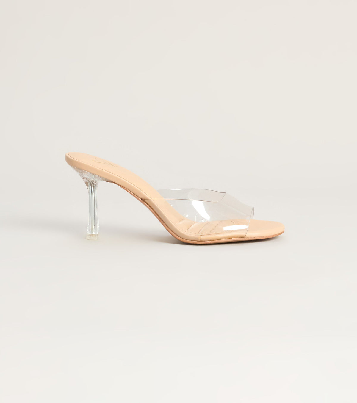 On The List Stiletto Mule Heels