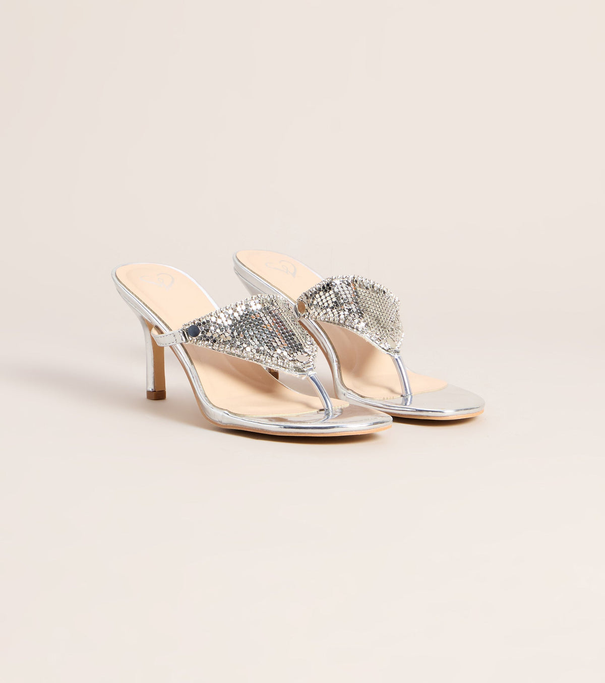 Worth Dressing Up For Metallic Heels