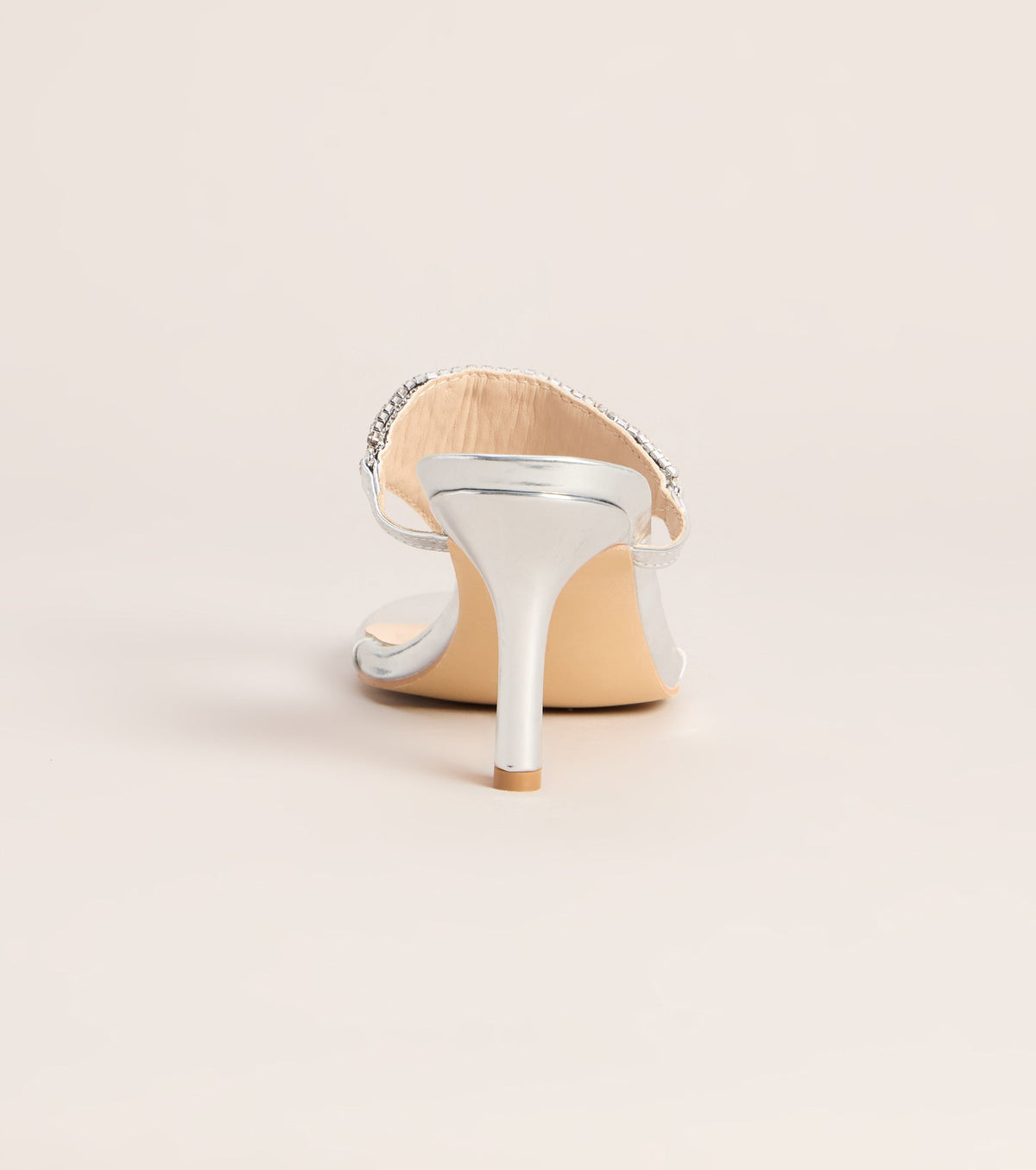 Worth Dressing Up For Metallic Heels