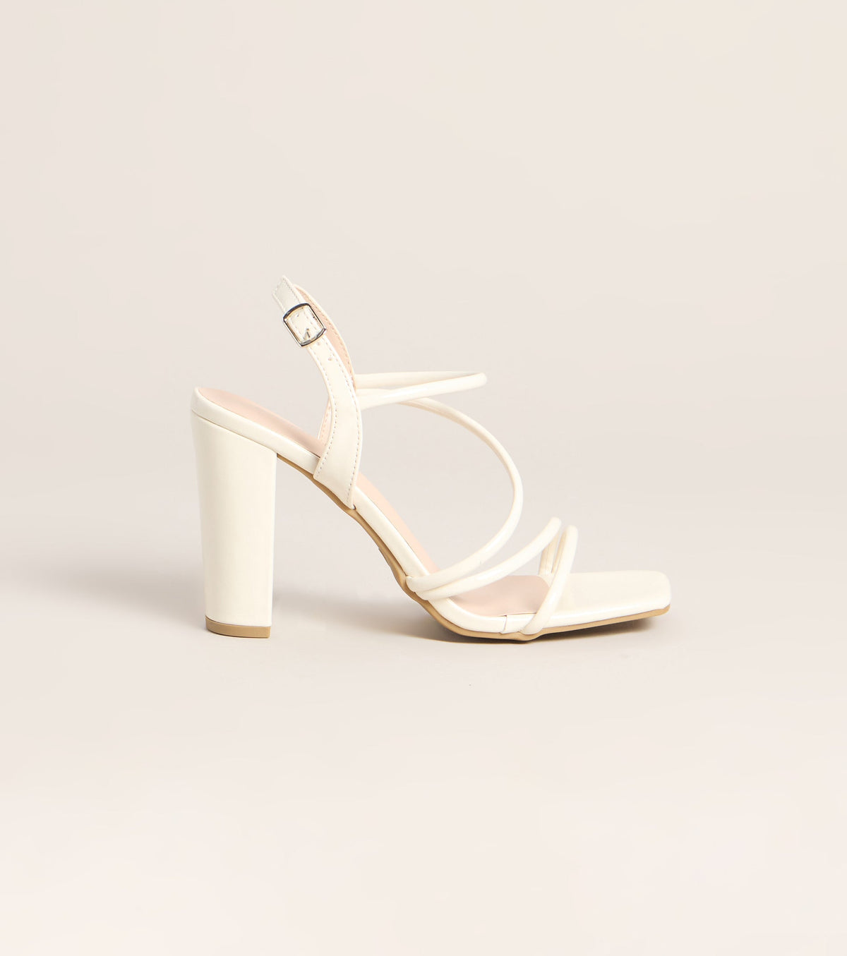 Too Tempting Patent Strappy Heels