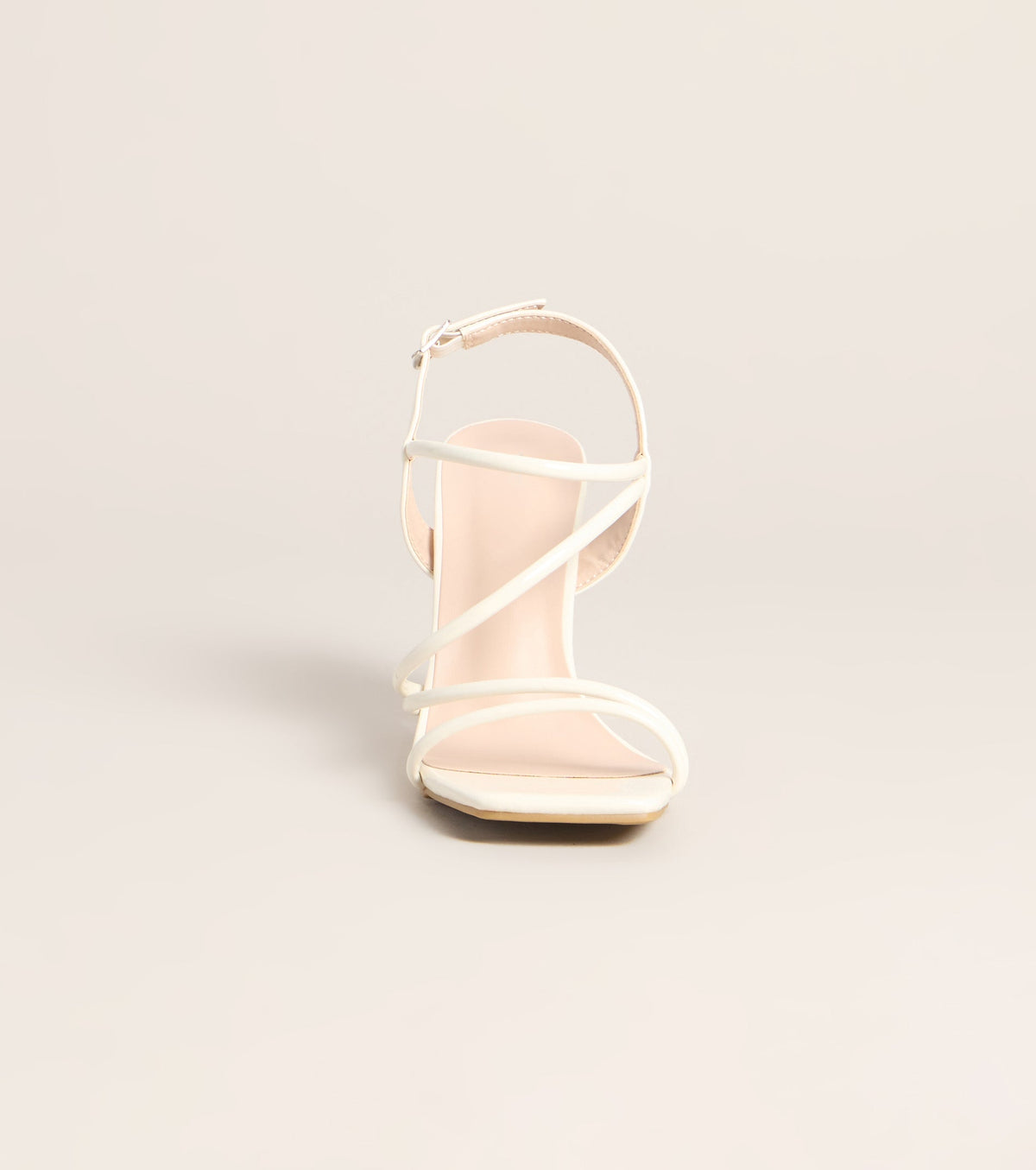 Too Tempting Patent Strappy Heels