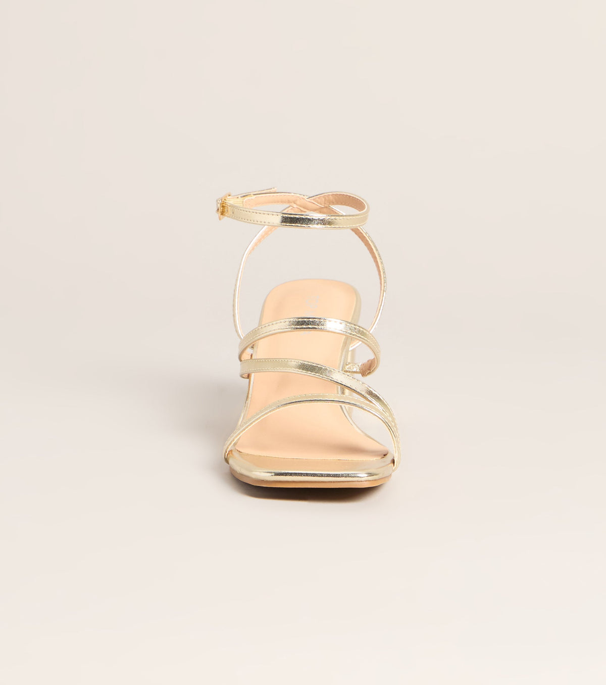 Dress Code Strappy Block Heels