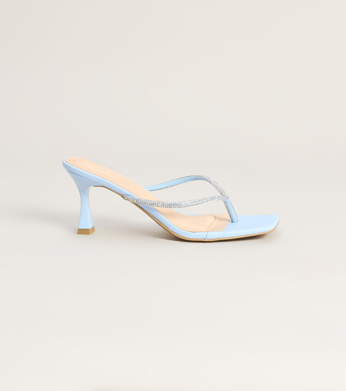 Ice Queen Rhinestone Kitten Heels