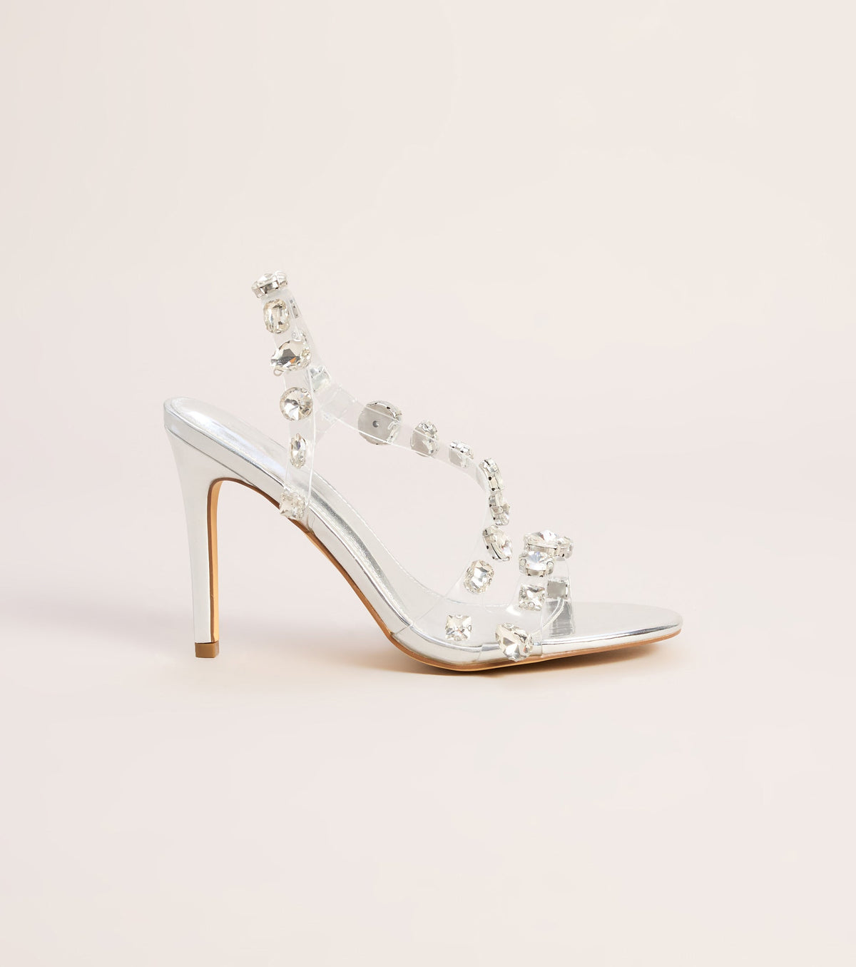 Big Entrance Gemstone Stiletto Heels