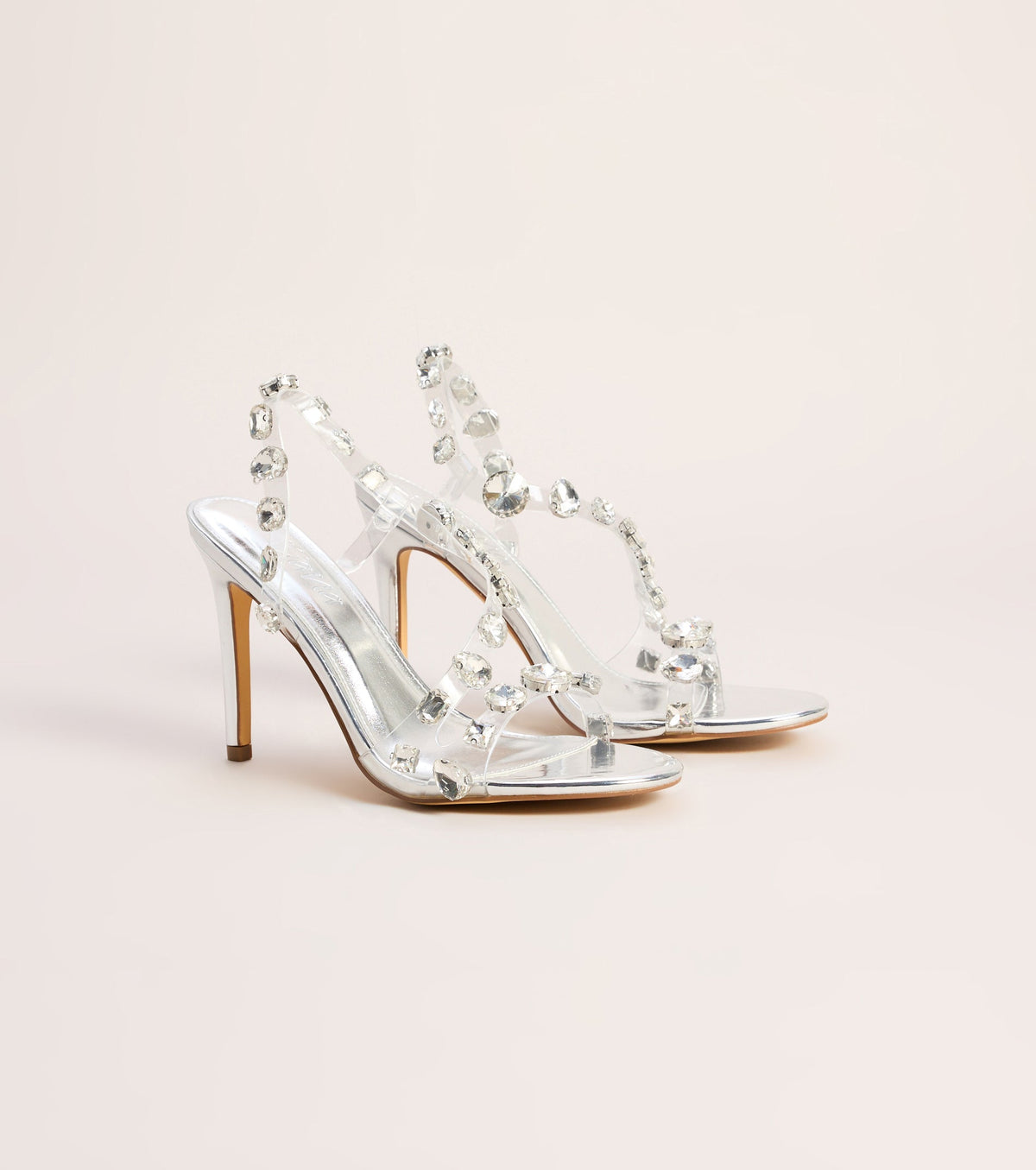 Big Entrance Gemstone Stiletto Heels