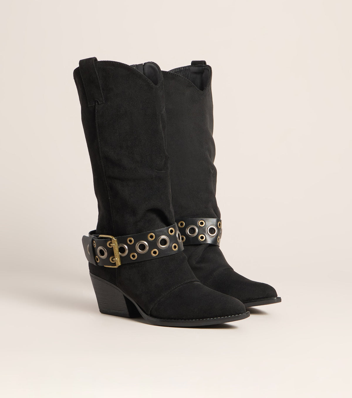 Extra Attitude Western Belted Boots