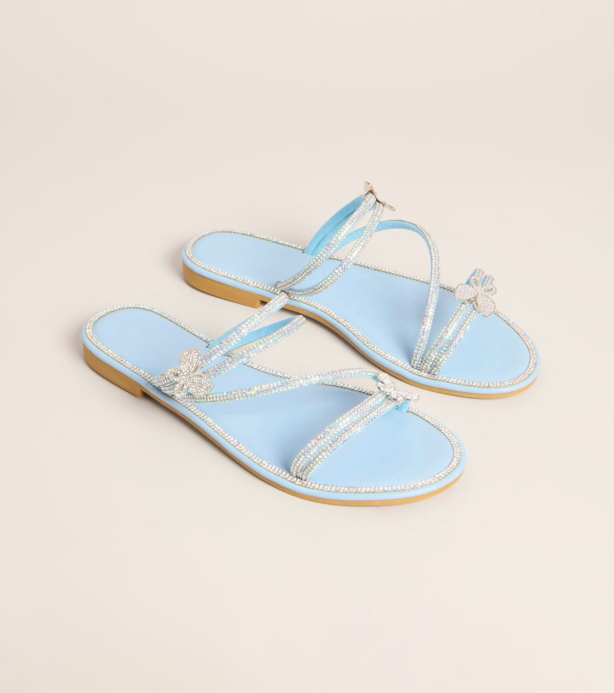 Daydream Plans Butterfly Strappy Sandals