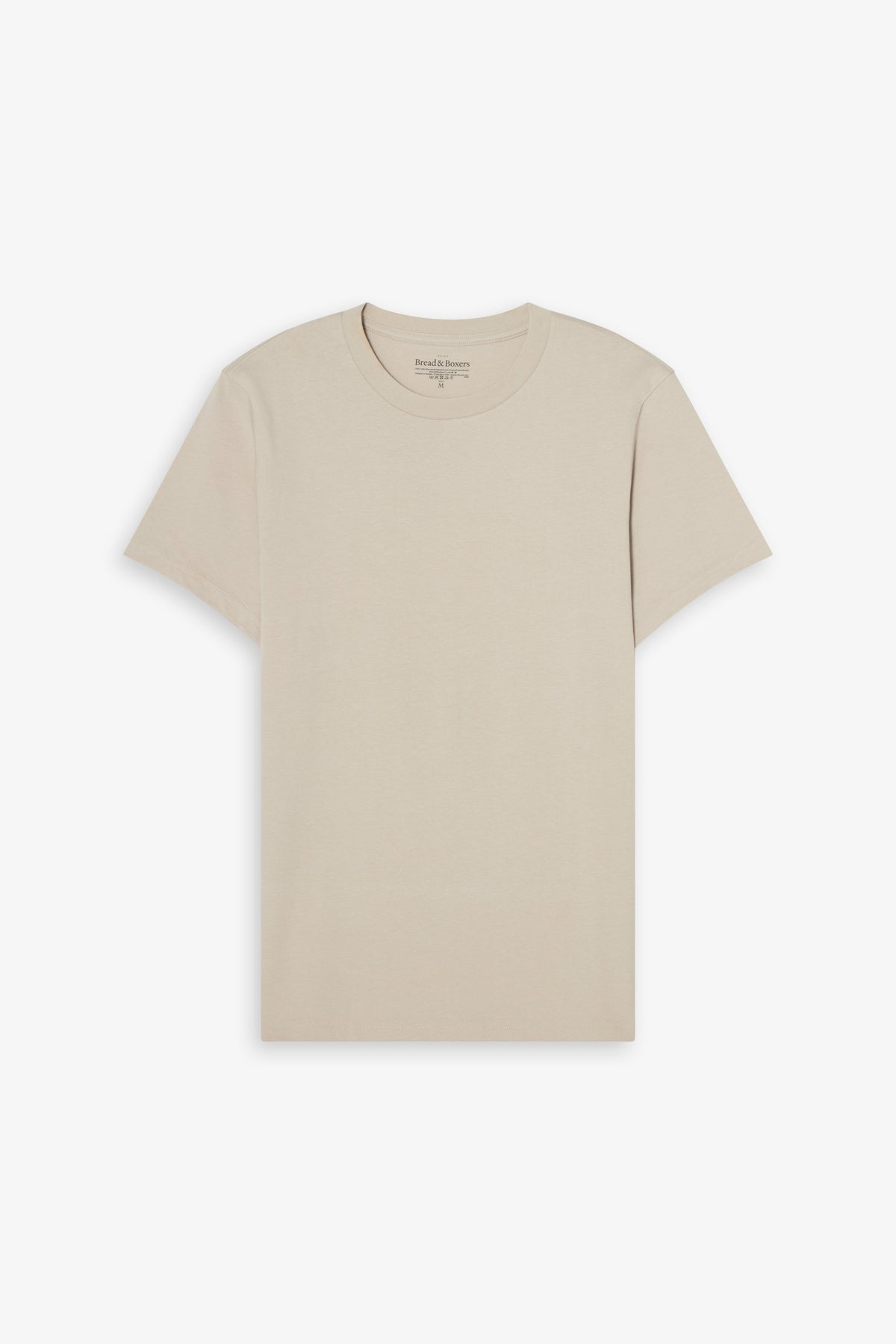 Crew-Neck regular Greige