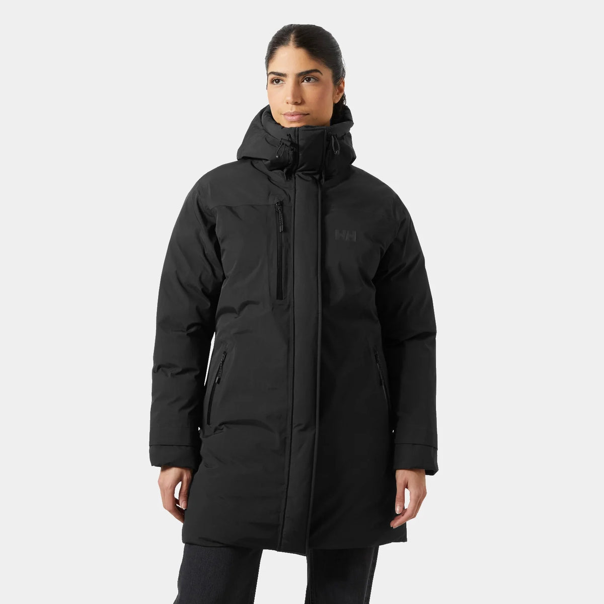 W Adore Ht Parka Black