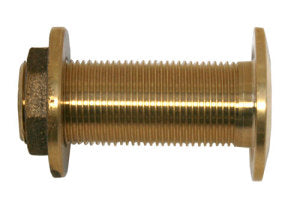 Huiddoorvoer messing 3/4