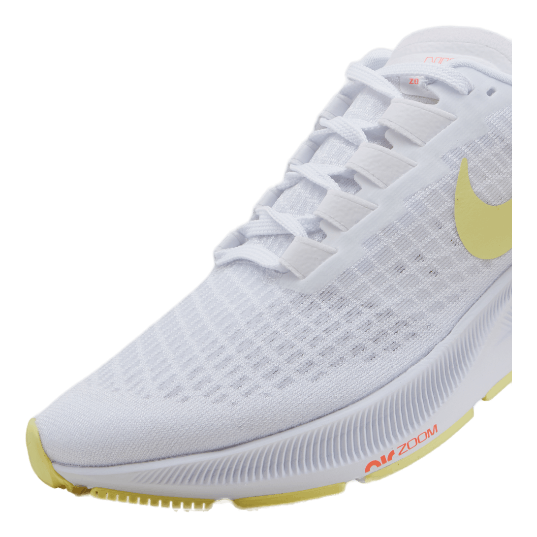 Wmns Air Zoom Pegasus 37 White/lt Zitron-bright Mango