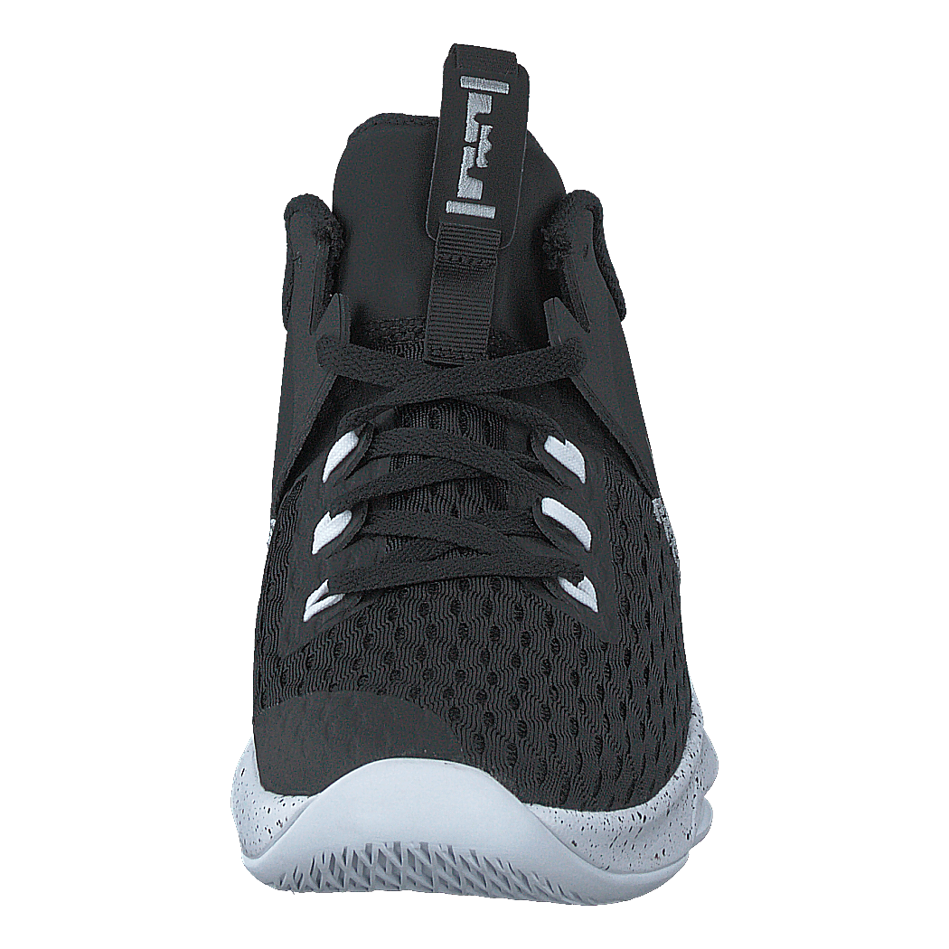 Lebron witness v Black-metallic Silver-white