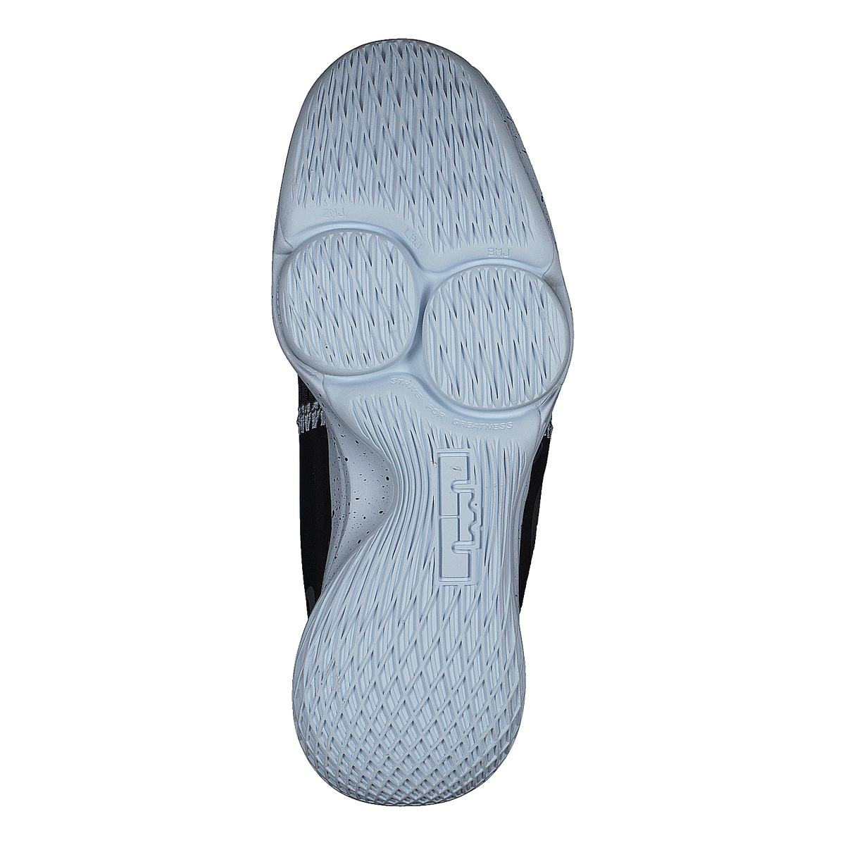 Lebron witness v Black-metallic Silver-white