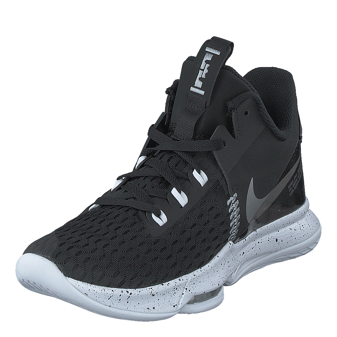 Lebron witness v Black-metallic Silver-white