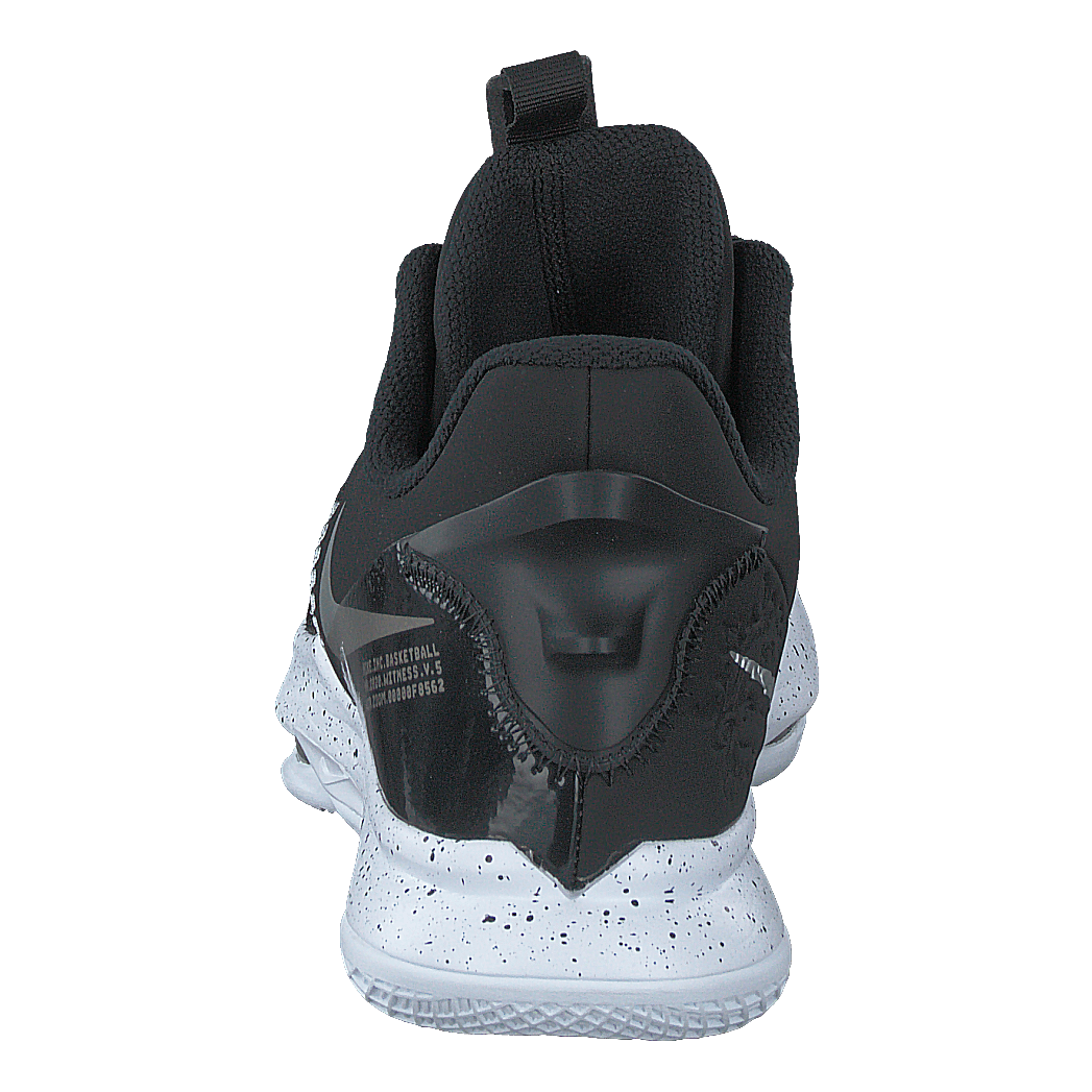 Lebron witness v Black-metallic Silver-white