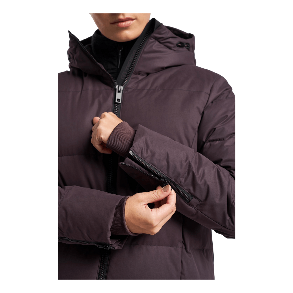 Shanna 2.0 Down Coat Women Aubergine