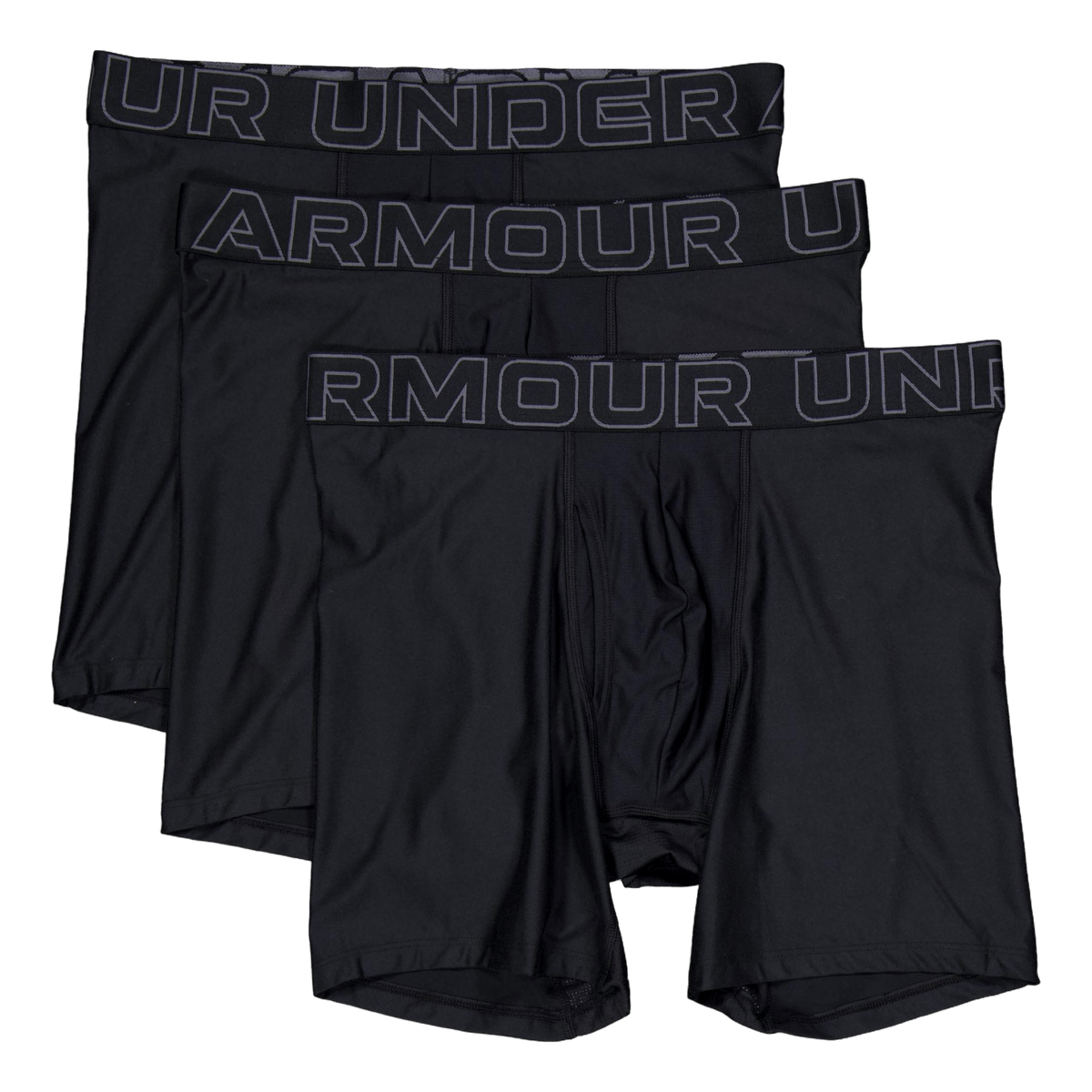 Ua Performance Tech - Solid 6 Black