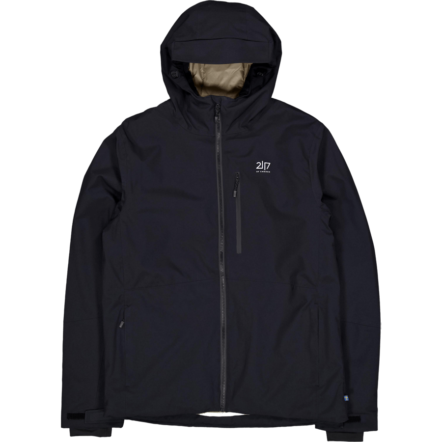 Men’S Light Padded Ski Jacket Kabo Black