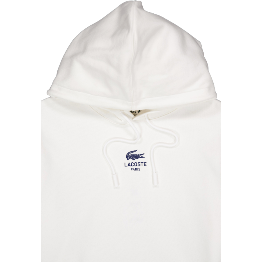Print Hoodie White 70v