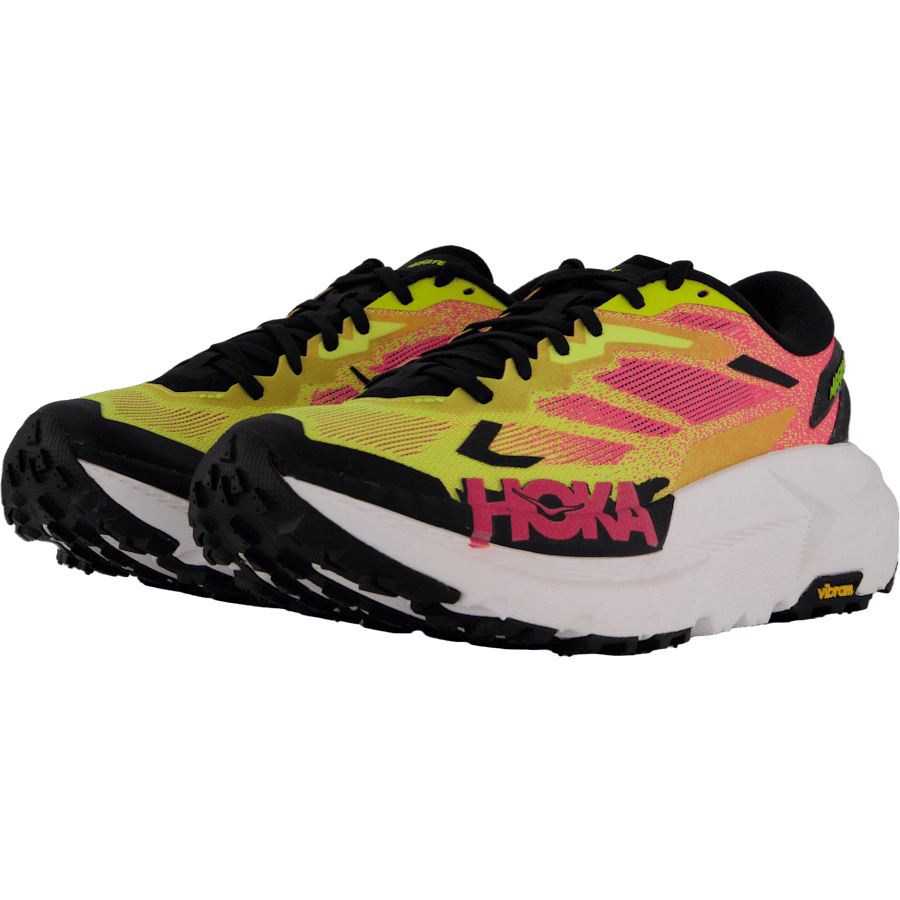 W mafate x Neon hoka citrus / neon rose
